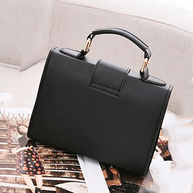 Elegant Structured PU Leather Handbag for Women