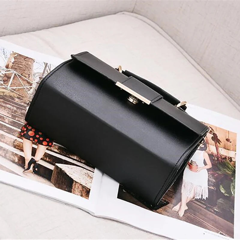Elegant Structured PU Leather Handbag for Women