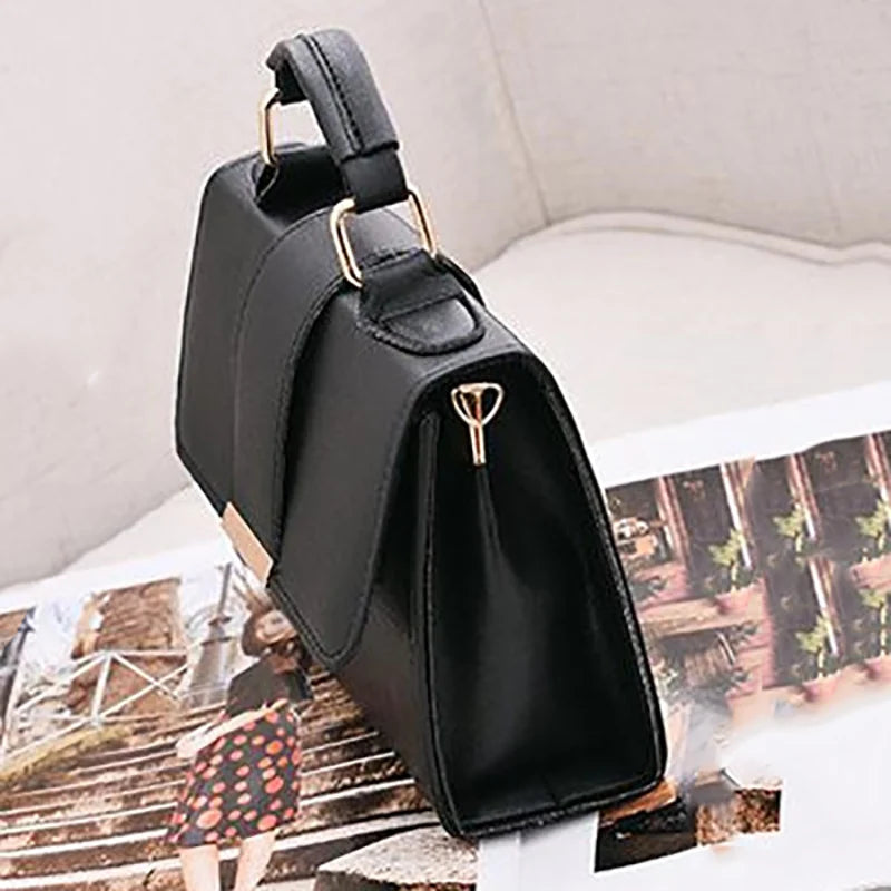 Elegant Structured PU Leather Handbag for Women