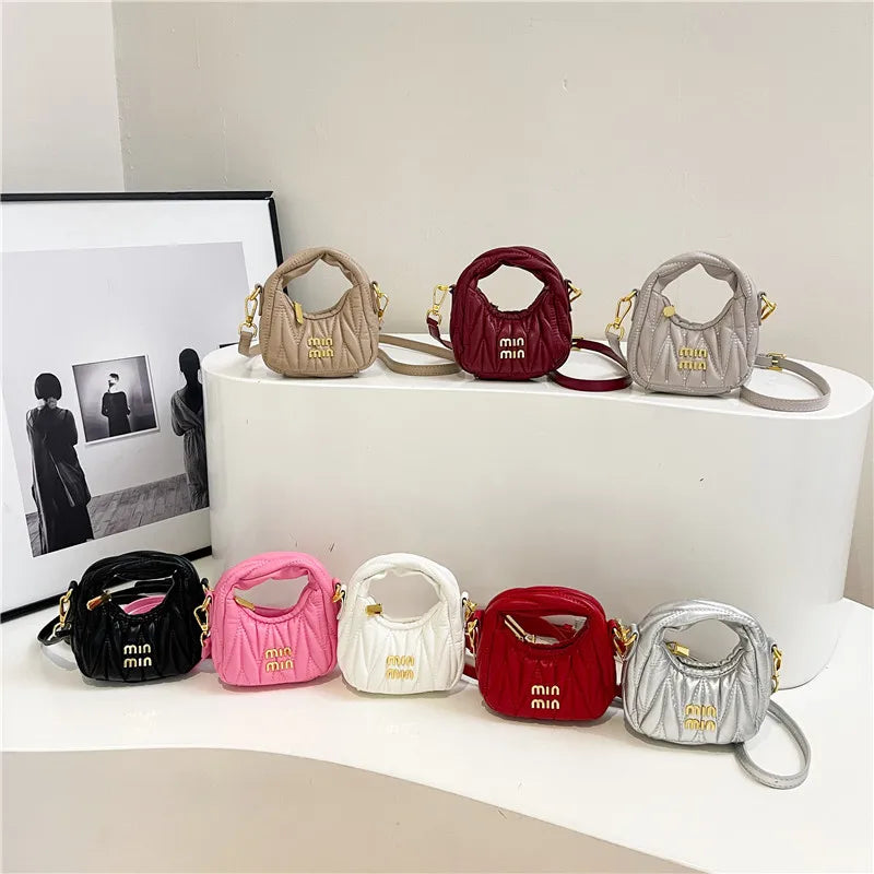 Fashionable Y2K-Style Mini Handbag & Phone Pouch for Women