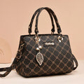 Elegant Printed Pattern Shoulder Bag – Classic Ladies Tote Bag with Long Strap