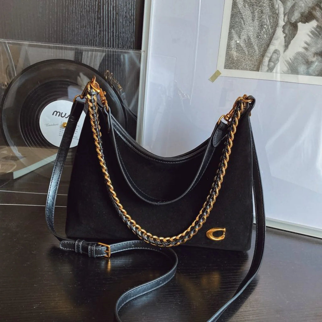 The Ultimate Designer-Inspired Chain Hobo Bag You Need 👜