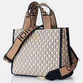 Luxury Black Embossed Leather Handbag – Designer Crossbody & Tote Bag
