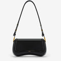 Chic Minimalist Curved Shoulder Bag