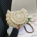 Summer Casual Straw Messenger & Crossbody Bag