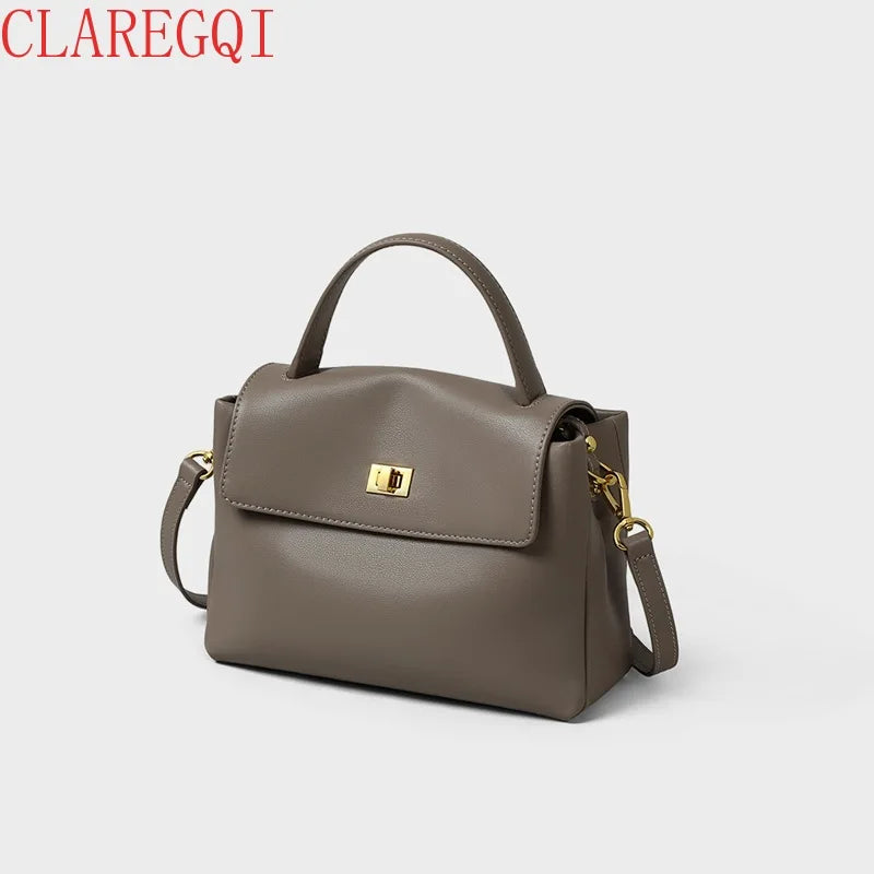 Classic Twist-Lock Top-Handle Handbag & Casual Crossbody Bag