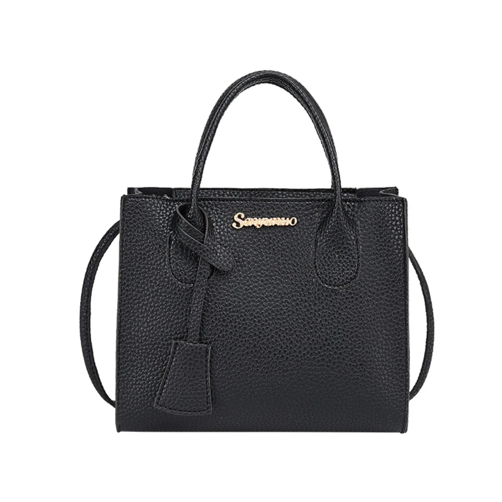 Elegant Navy Blue Mini Tote - Chic Everyday Handbag