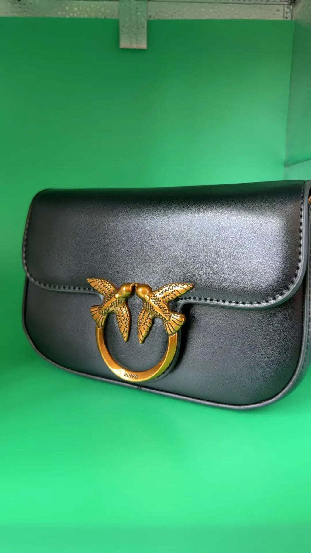 Luxury Love Birds Buckle Flap Shoulder Bag & Crossbody Handbag