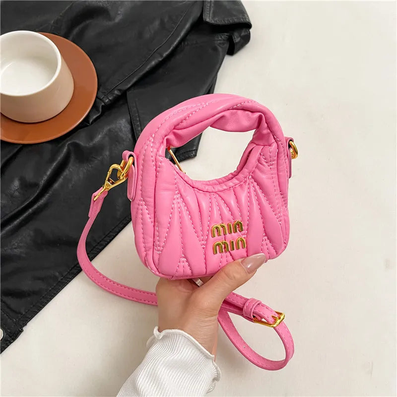 Fashionable Y2K-Style Mini Handbag & Phone Pouch for Women