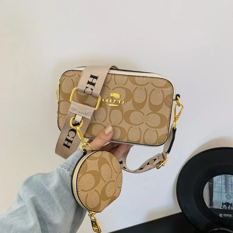 Classic Monogram Camera Bag & Mini Pouch Set