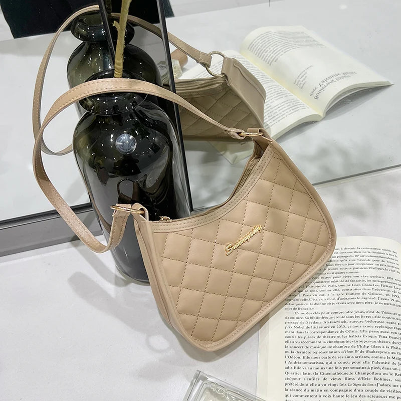 Aesthetic Pastel Pink Quilted Shoulder Bag | Soft Girl & Coquette Aesthetic Mini Purse 💕