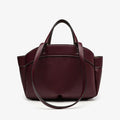 Elegance Redefined: Rich Maroon Structured Tote & Shoulder Bag