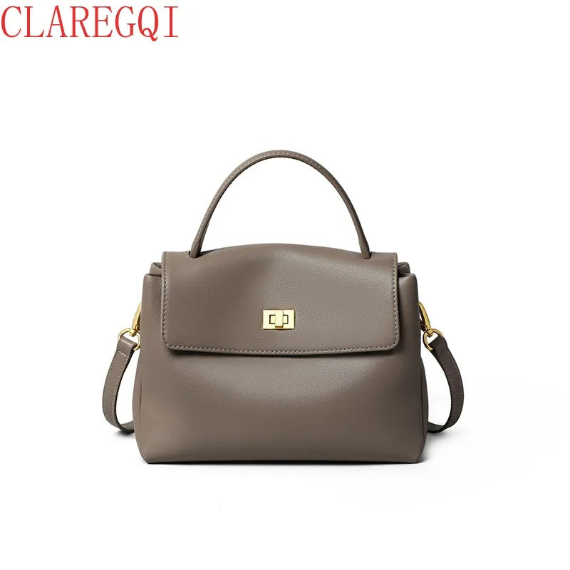 Classic Twist-Lock Top-Handle Handbag & Casual Crossbody Bag