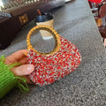 Bling Sparkle Metallic Handle Evening Clutch – Aura Bags