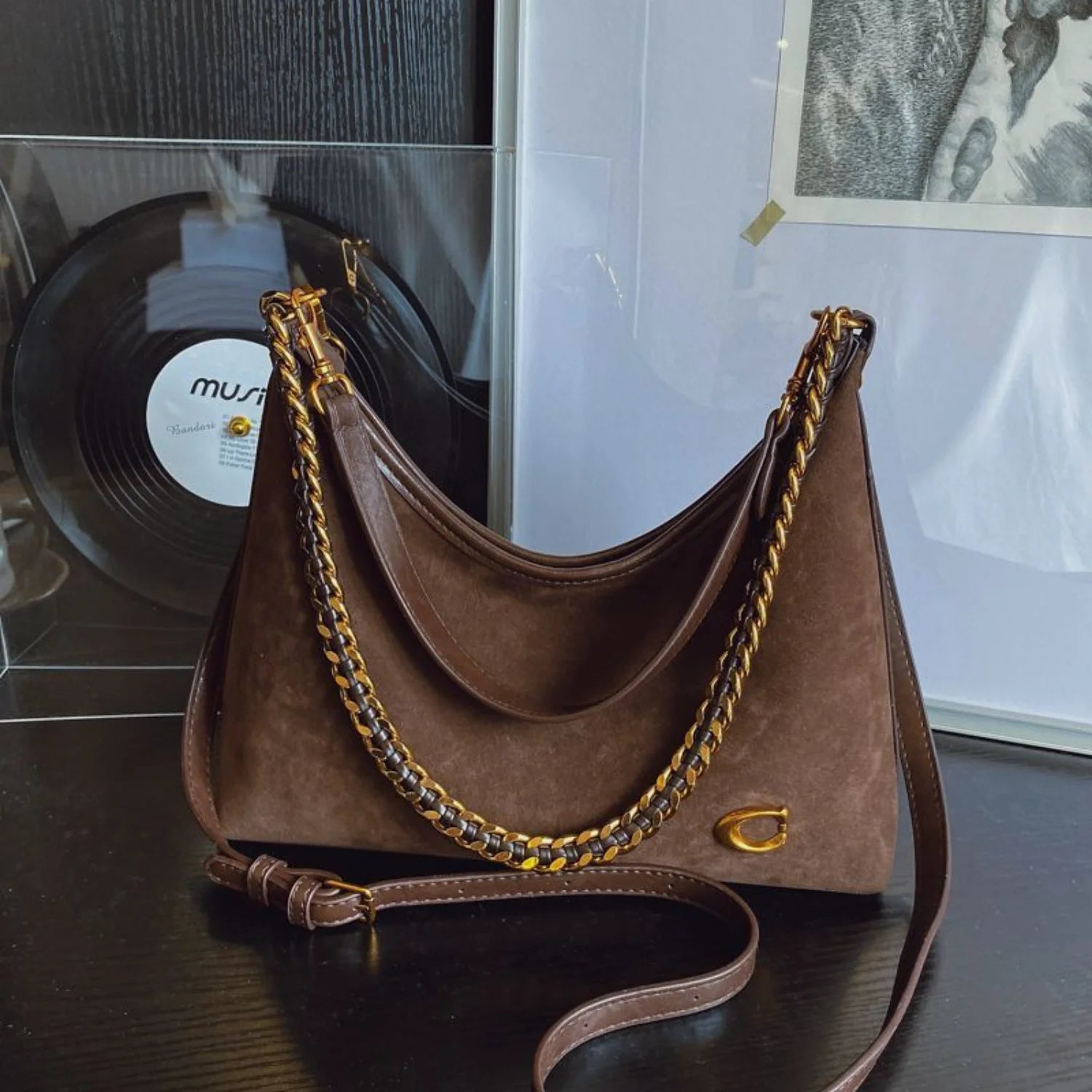 The Ultimate Designer-Inspired Chain Hobo Bag You Need 👜