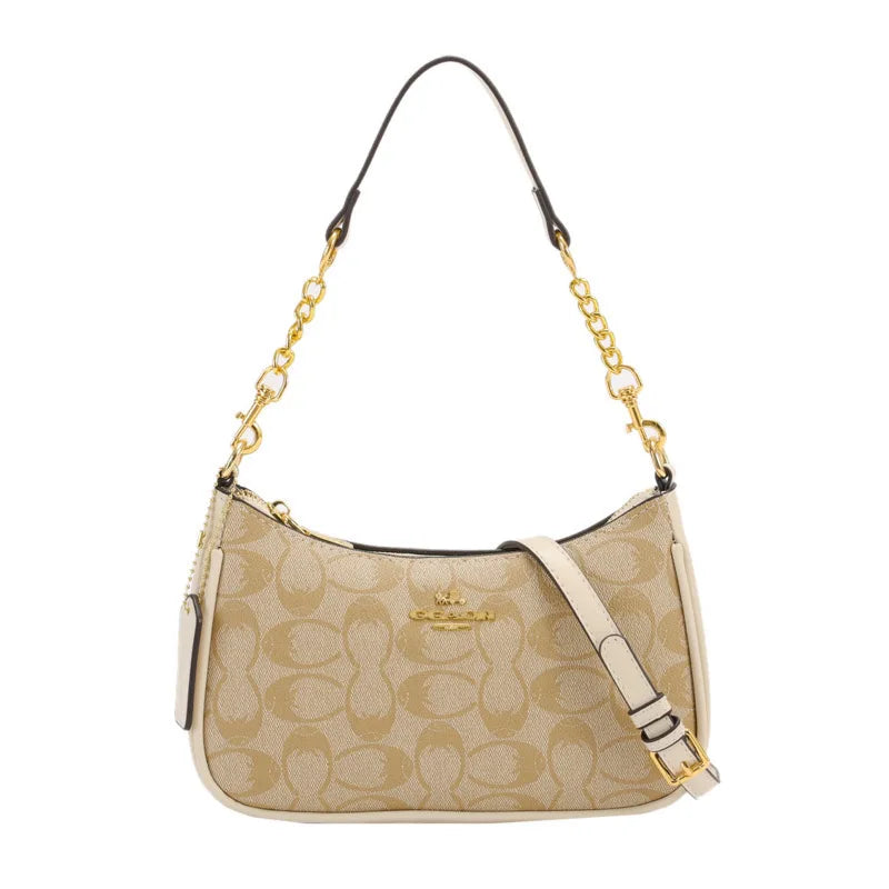 Chic Monogram Chain Shoulder Bag