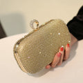 Glamorous Rhinestone Crystal Evening Clutch & Party Purse