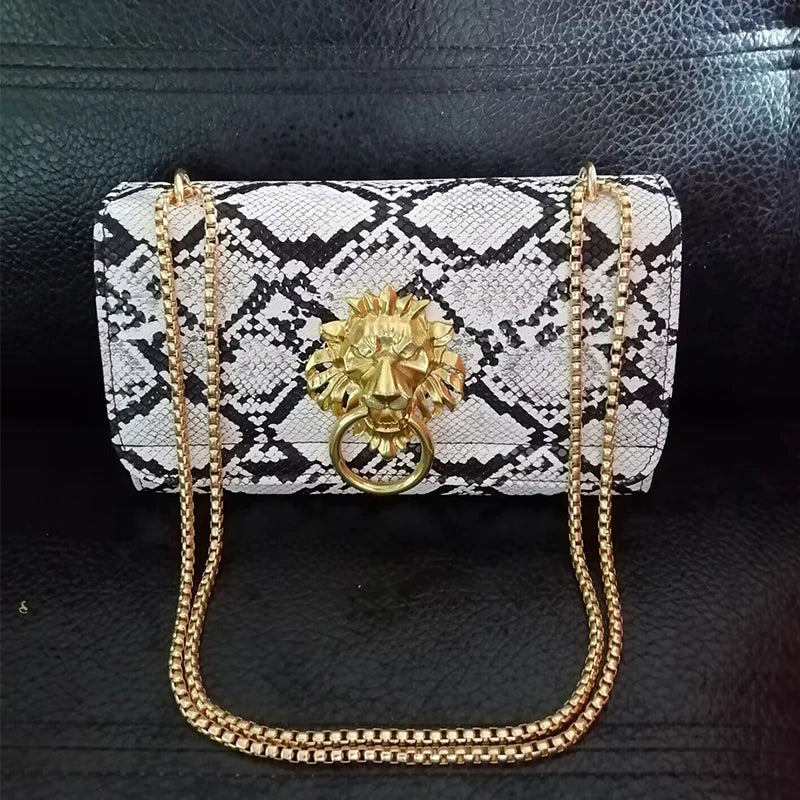 Punk Rock Gothic Style Top Handle Handbag with Studs