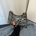 Aura Bags Chic Leopard Print PU Leather Underarm Shoulder Bag